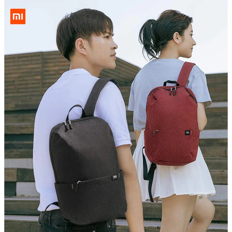 Original Xiaomi Mi Backpack 10L Waterproof Colorful Daily Leisure Urban Unisex Sports Travel Backpack For Men Women School Bag